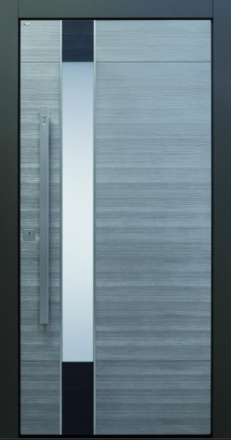 Haustür Lärche gebürstet und lasiert A437-T2 | TOPIC - Haustüren